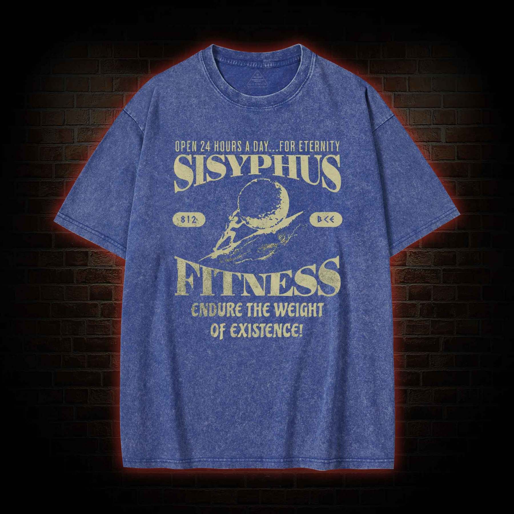 Sisyphus Fitness Washed T-shirt