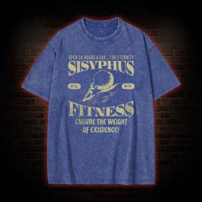 Sisyphus Fitness Washed T-shirt