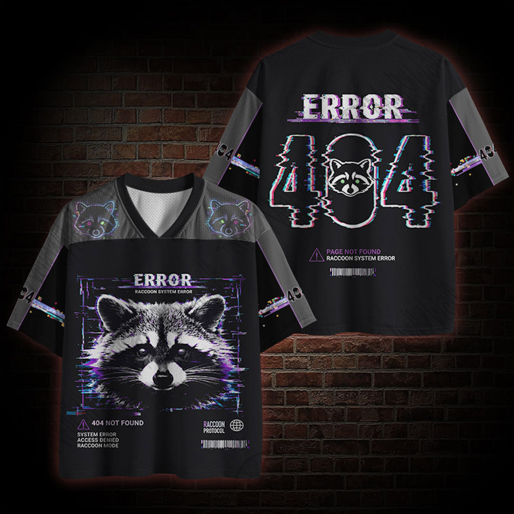 Raccoon System Error Mesh Jersey