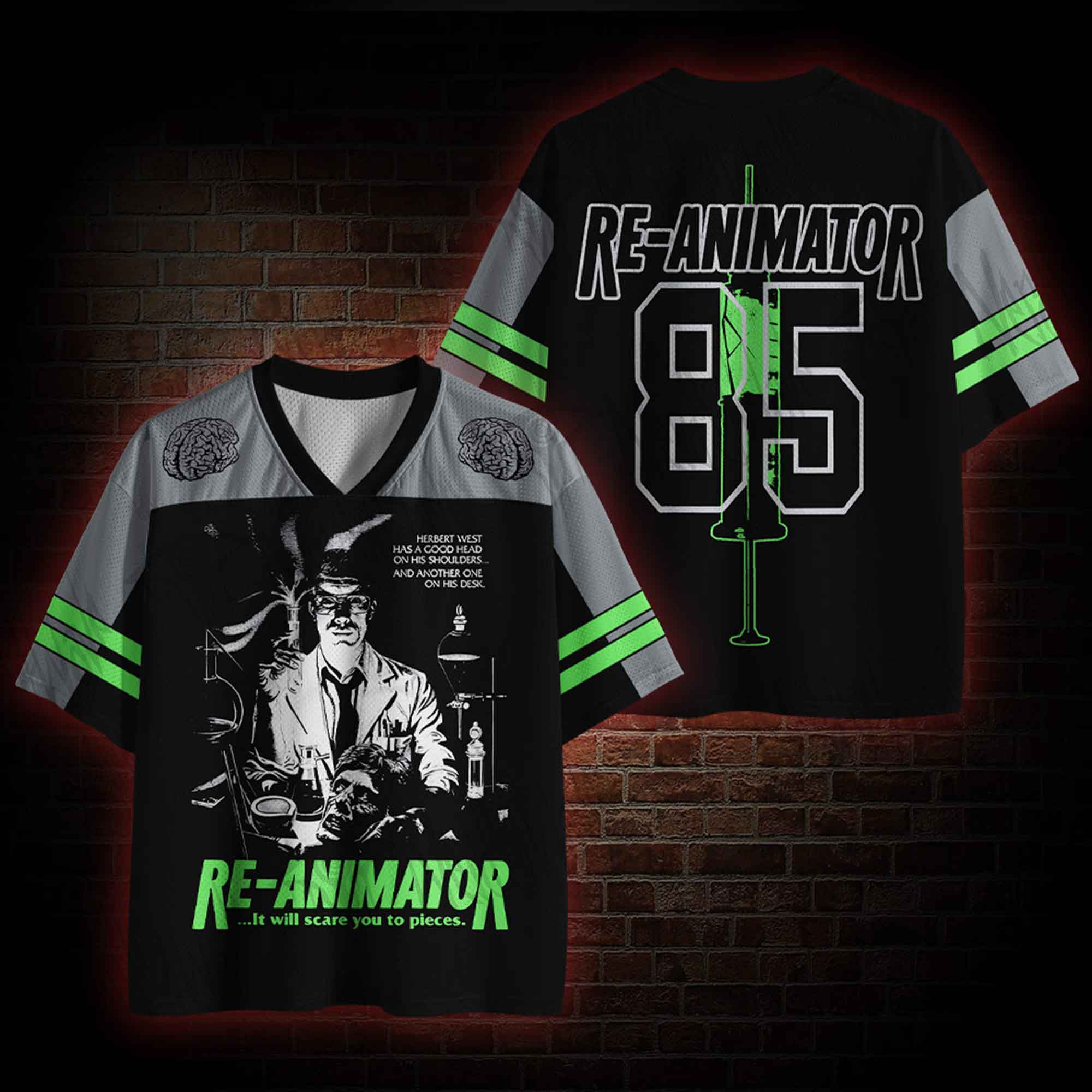 It Will Scare You to Picecs Mesh Jersey