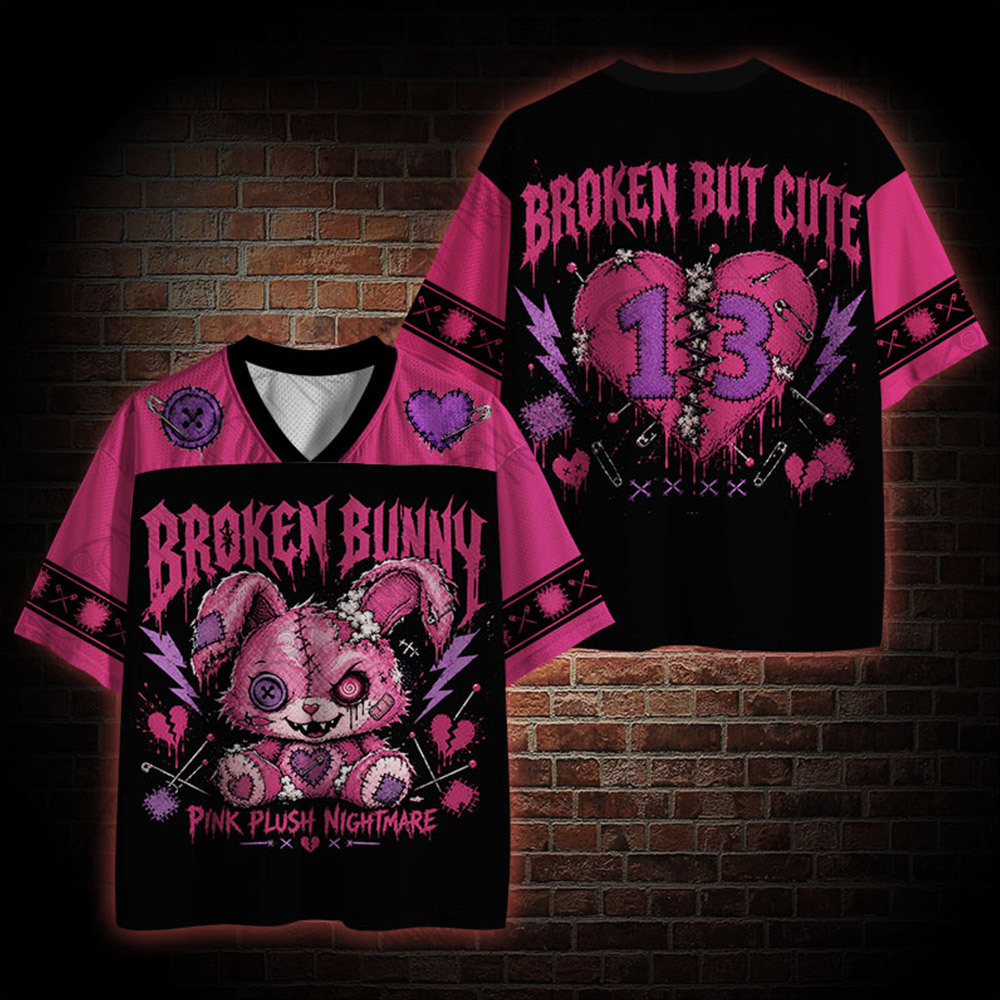 Broken Bunny  Mesh Jersey
