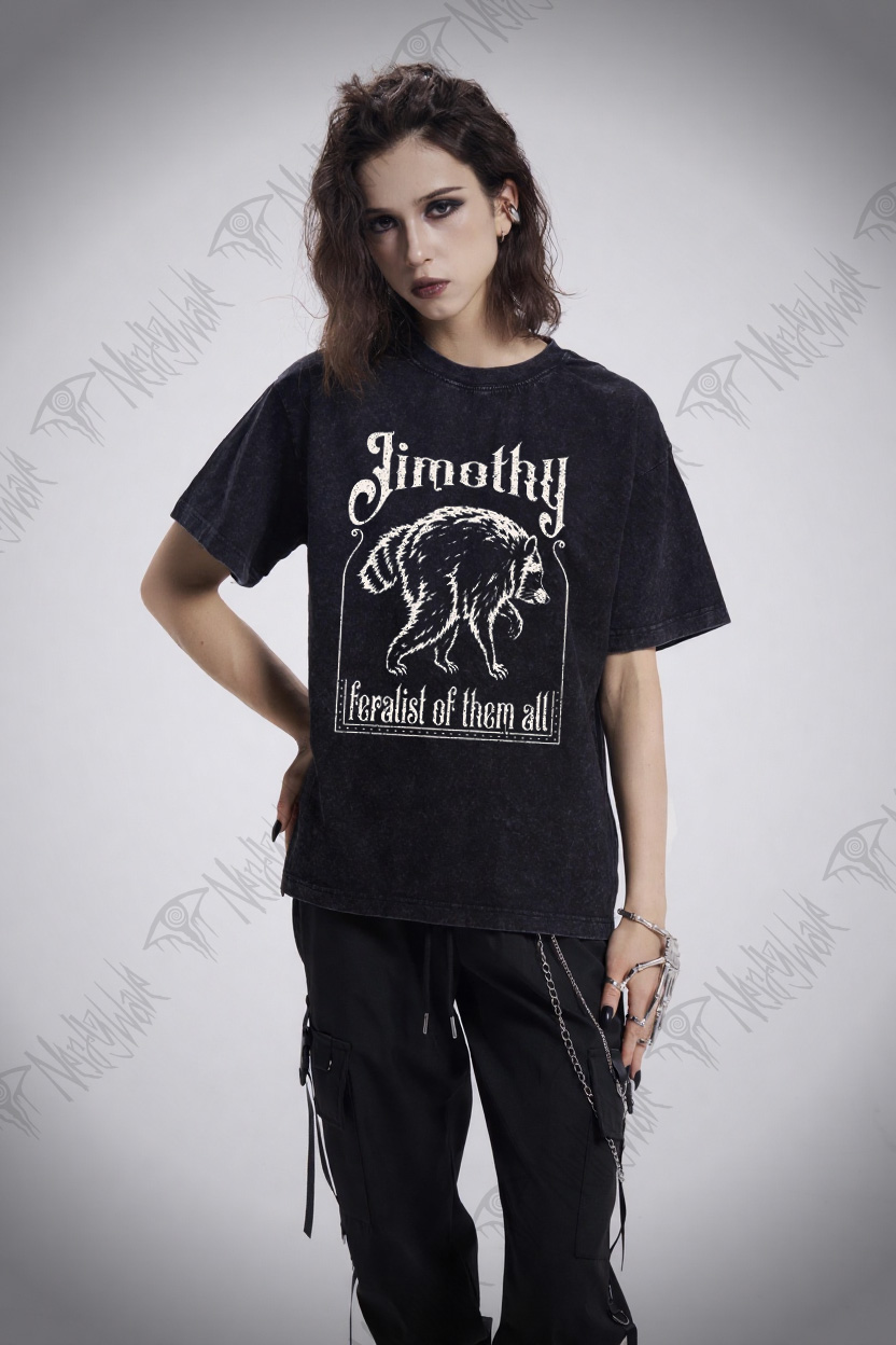 Feralist of Them All Jimothy Washed T-shirt