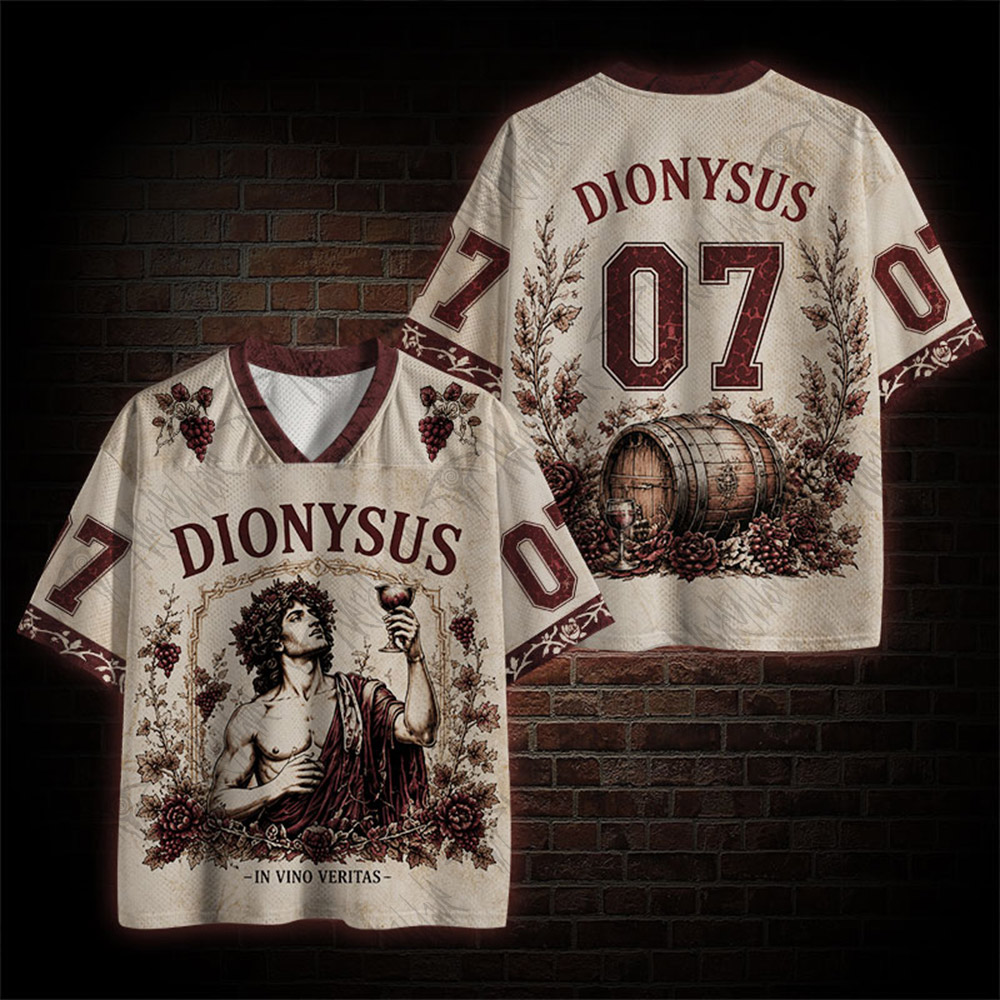 Dionysus Greek Mythology Mesh Jersey