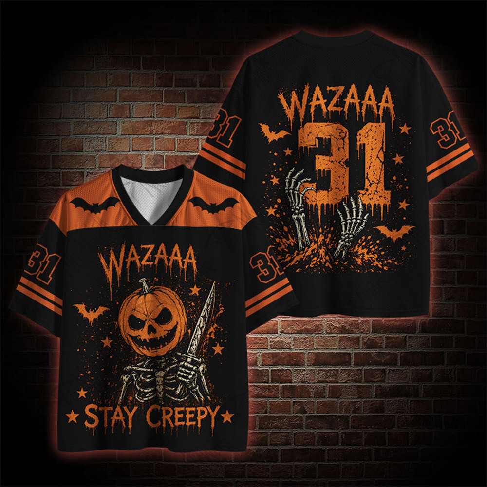 Wazaaa Stay Creepy Mesh Jersey