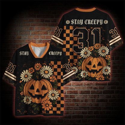 Stay Creepy Mesh Jersey
