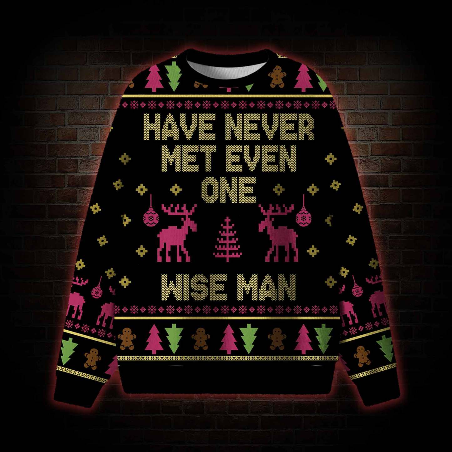 Have Never Met Even One Wise Man Ugly Sweatshirts