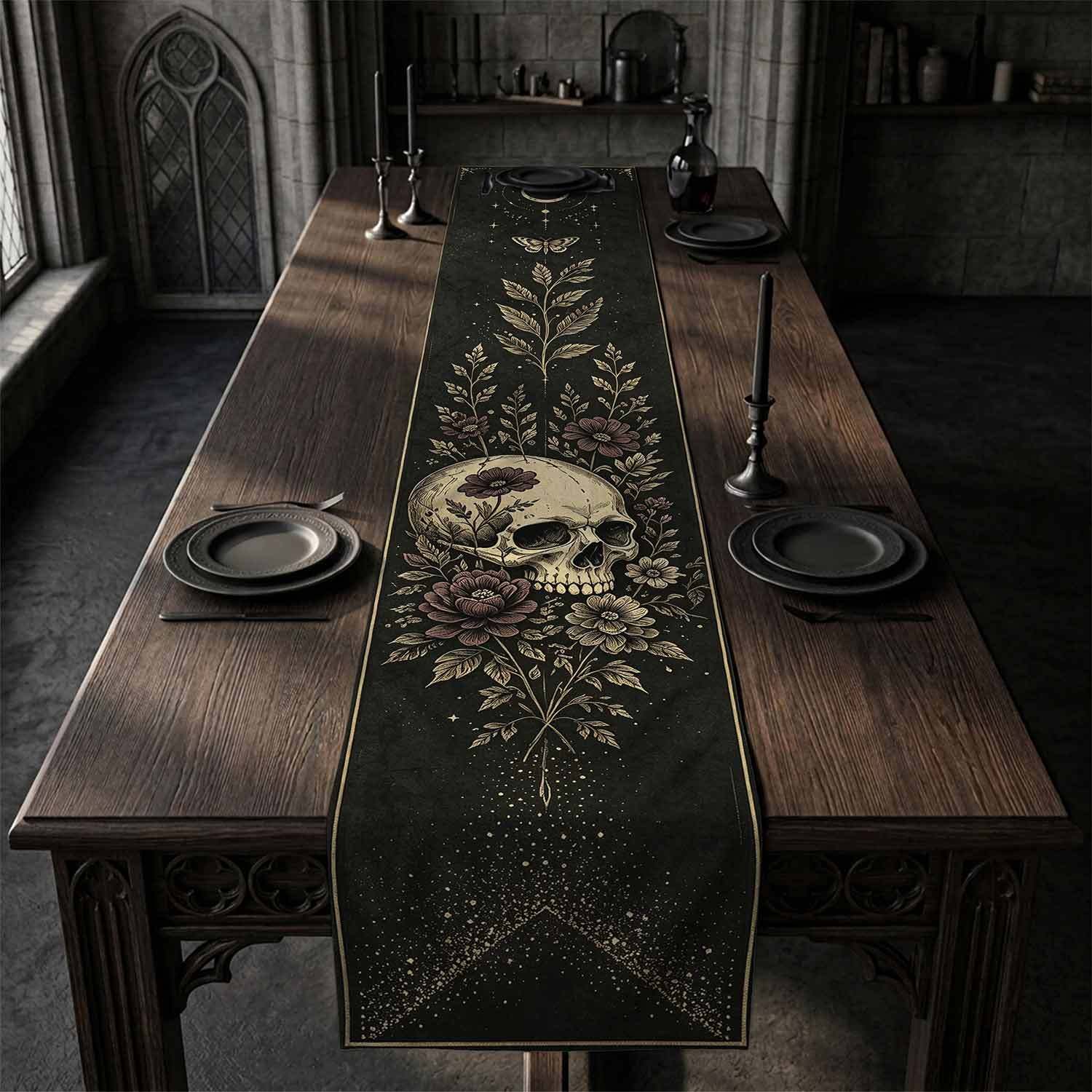 Bones & Wildflowers Table Runner