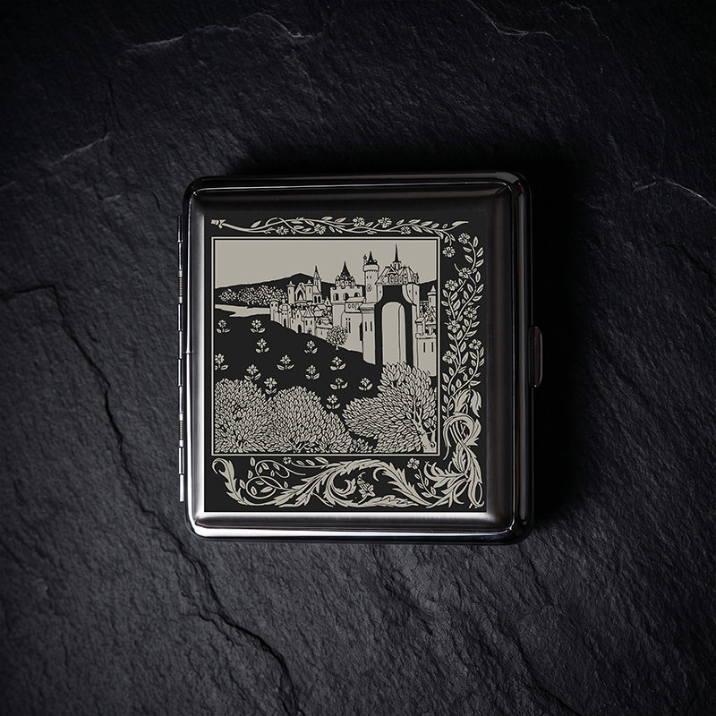 Medieval Castle Compressed Cigarette Box