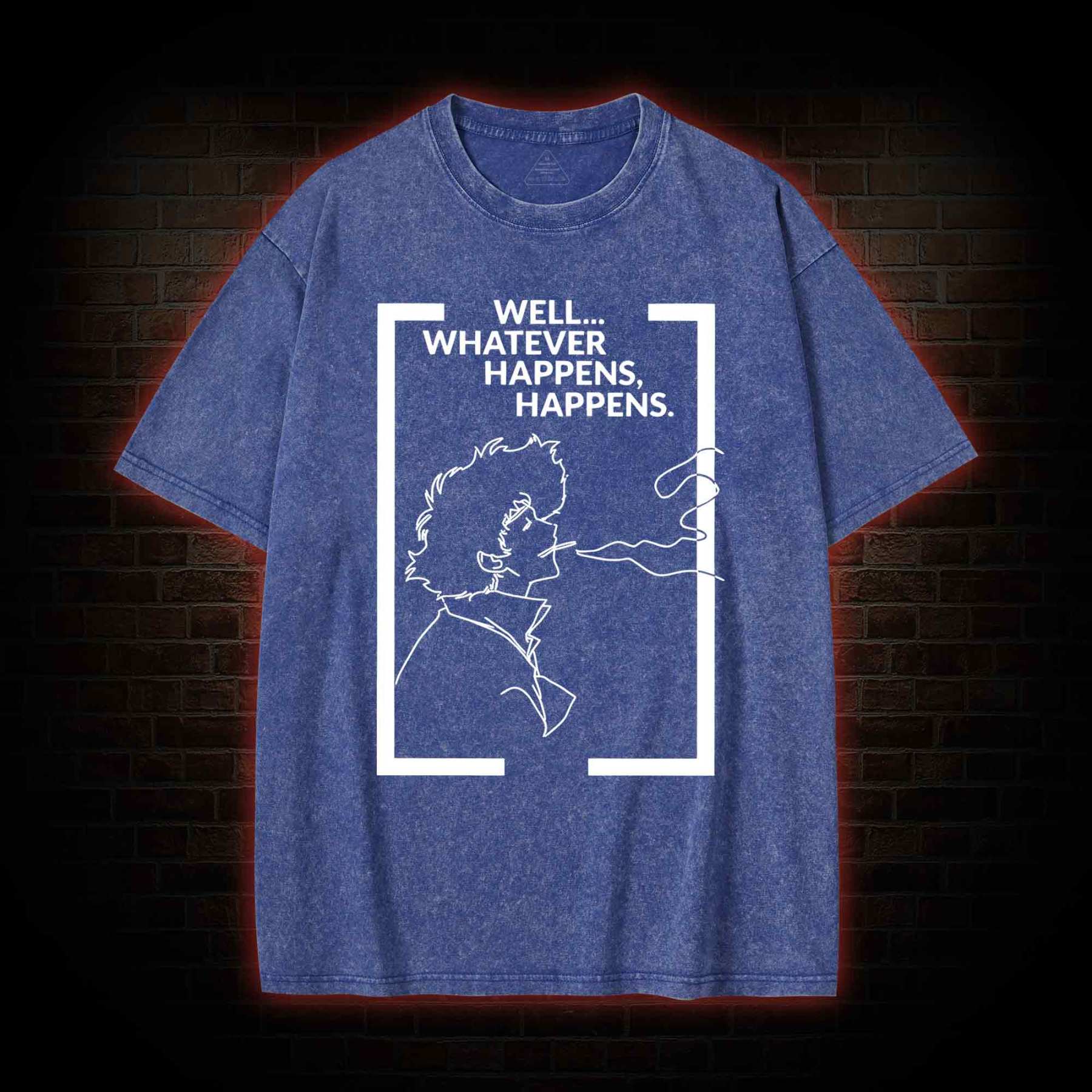 Whatever Happens Happens Washed T-shirt