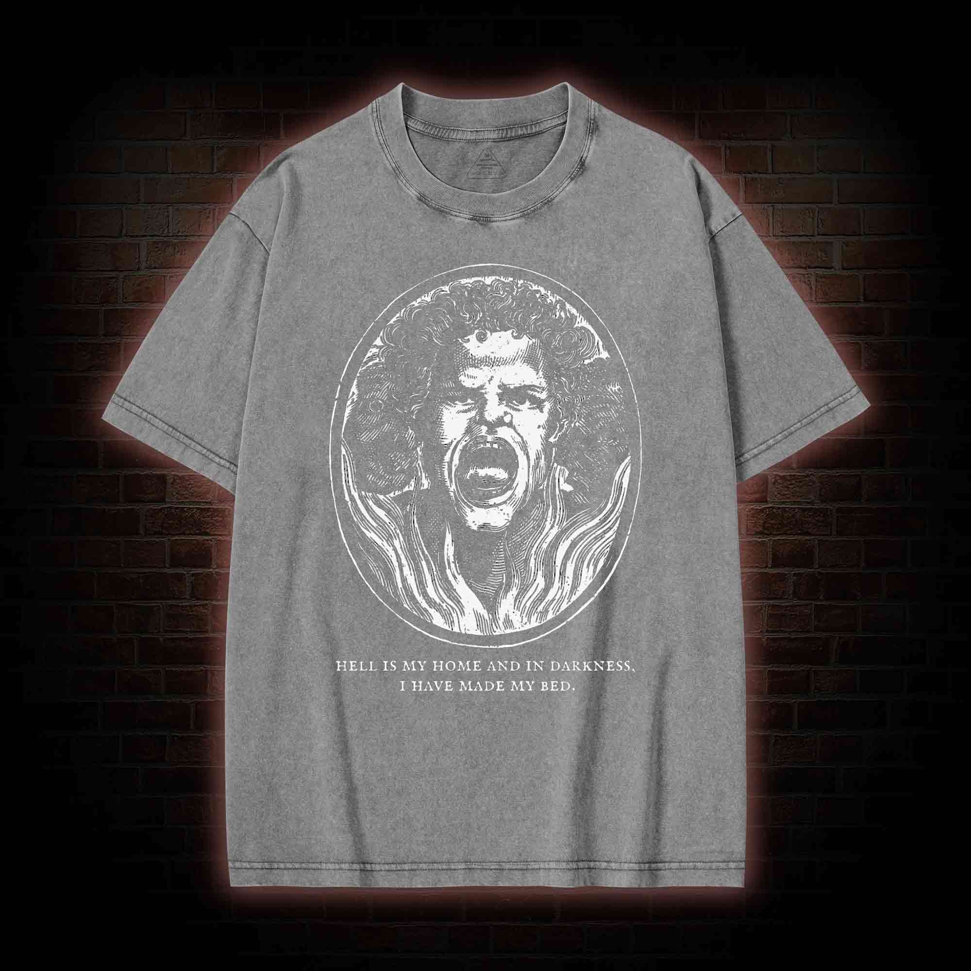 I Have Made My Bed Washed T-shirt