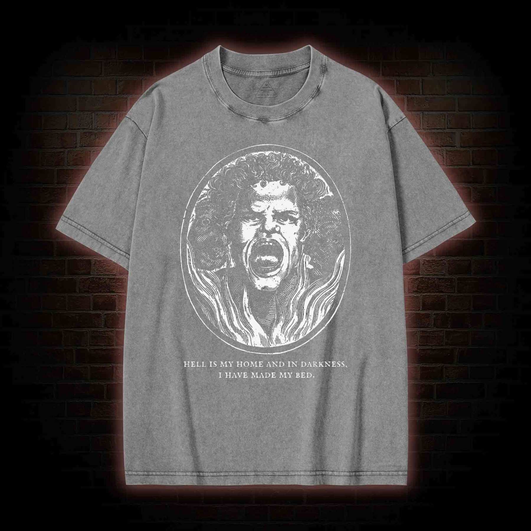 I Have Made My Bed Washed T-shirt