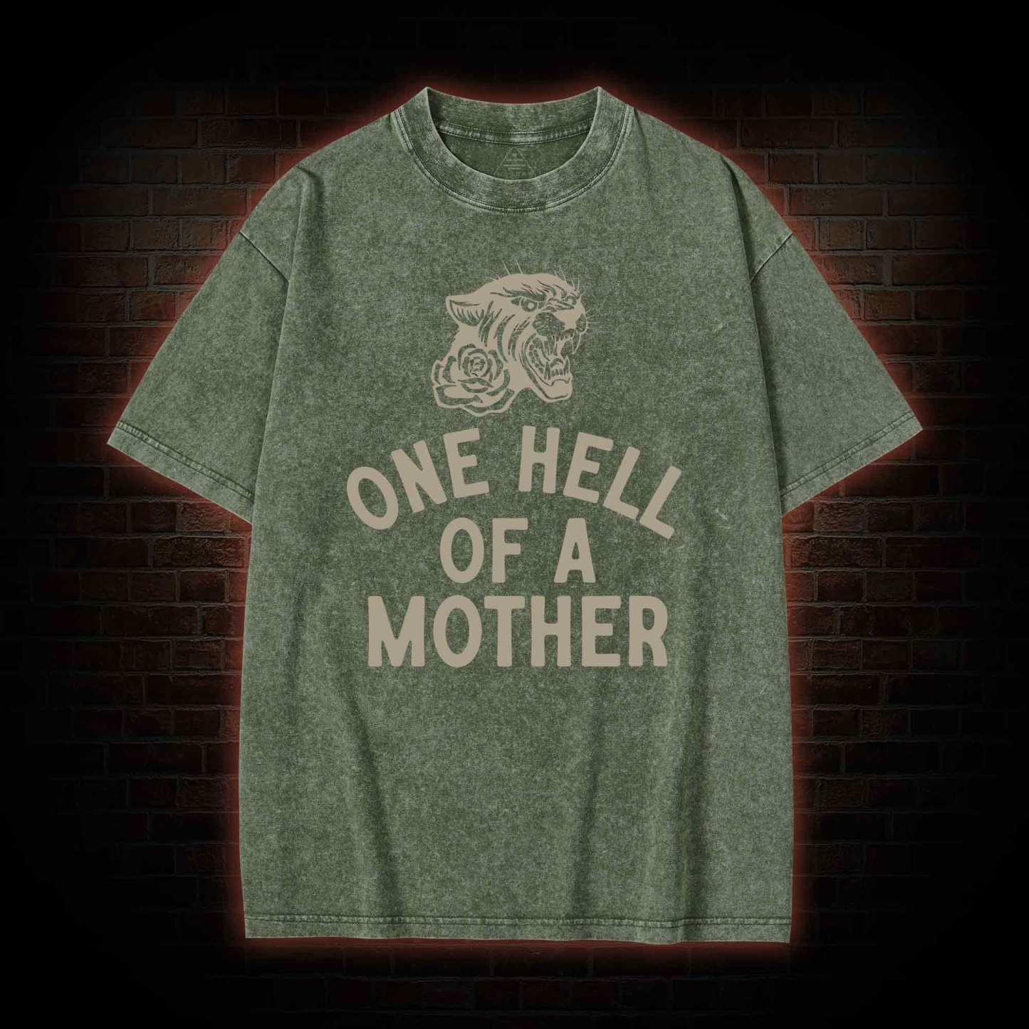 One Hell of A Mother Washed T-shirt