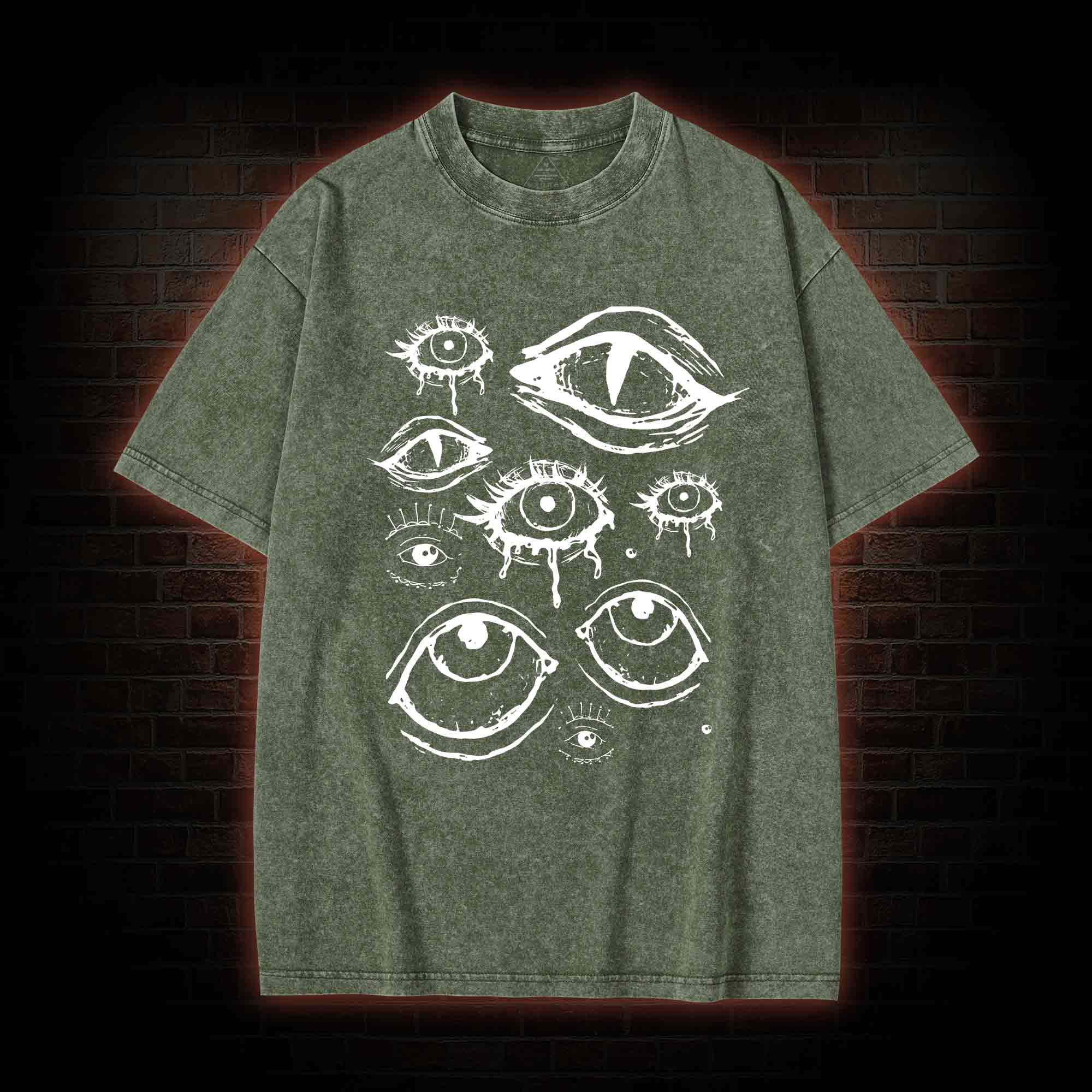 Grunge Eye Washed T-shirt