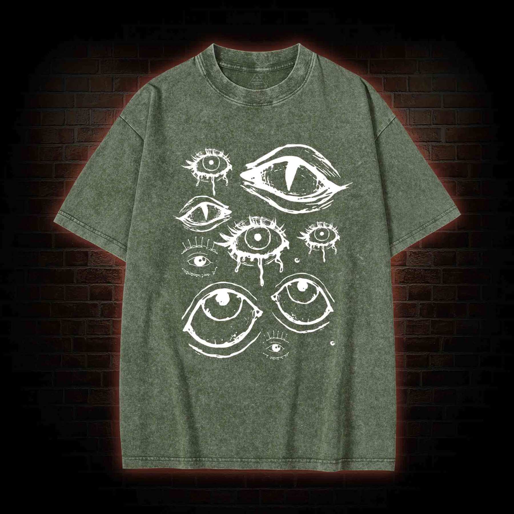Grunge Eye Washed T-shirt