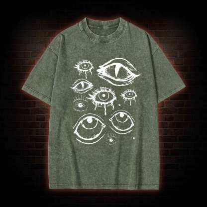 Grunge Eye Washed T-shirt
