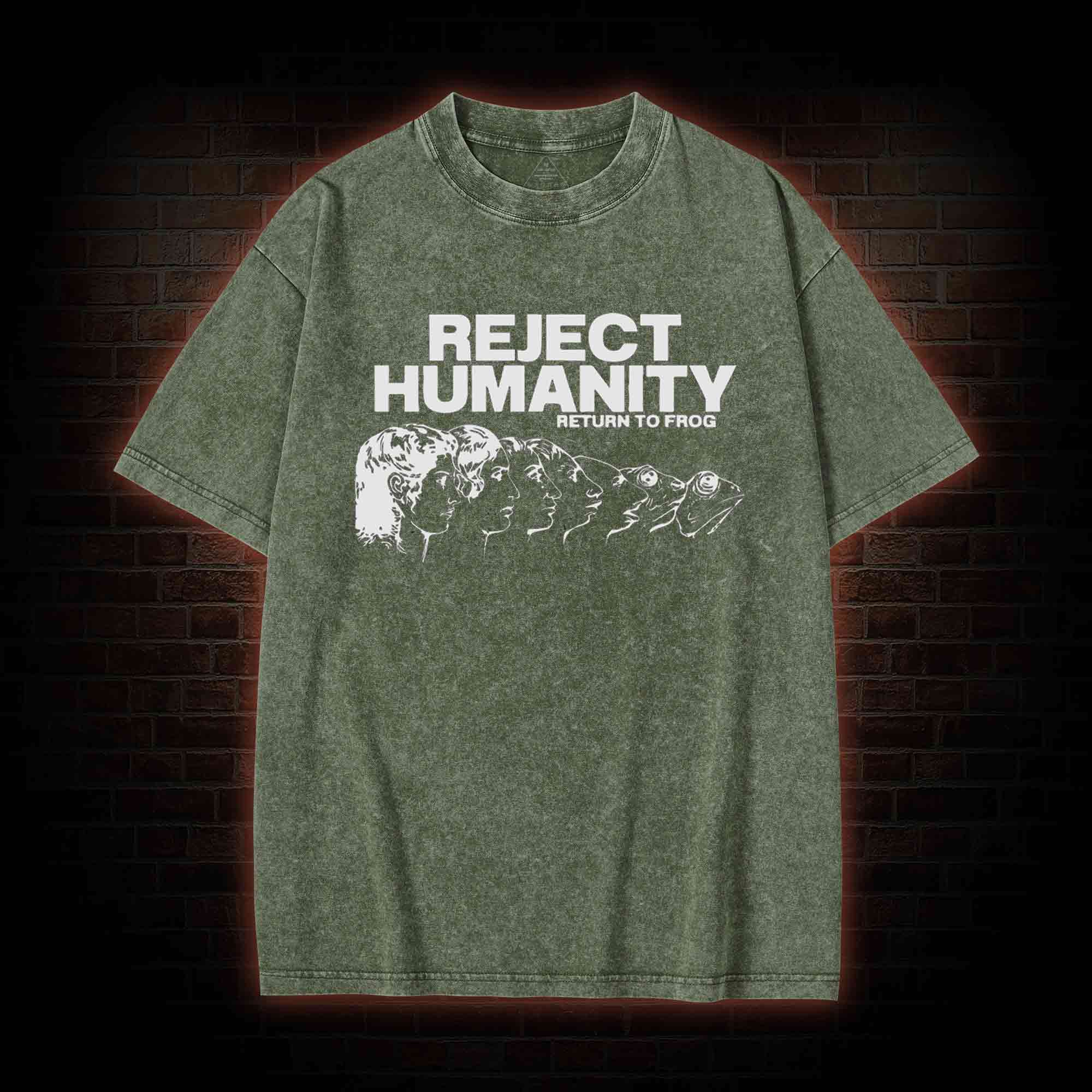 Reject Humanity Washed T-shirt