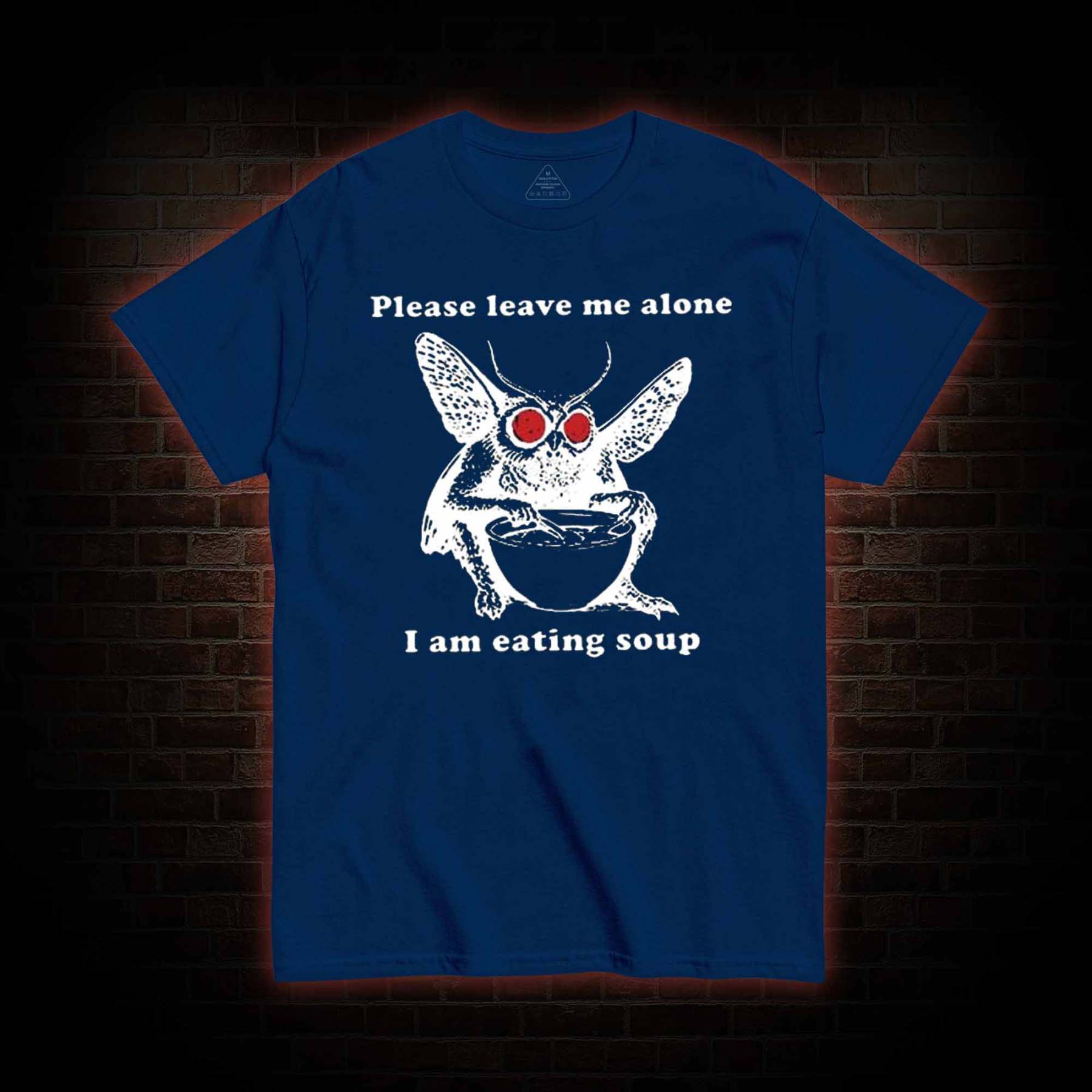 Mothman Eating Soup T-shirt 