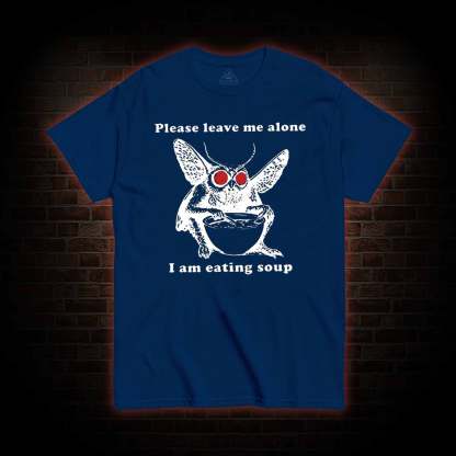 Mothman Eating Soup T-shirt 