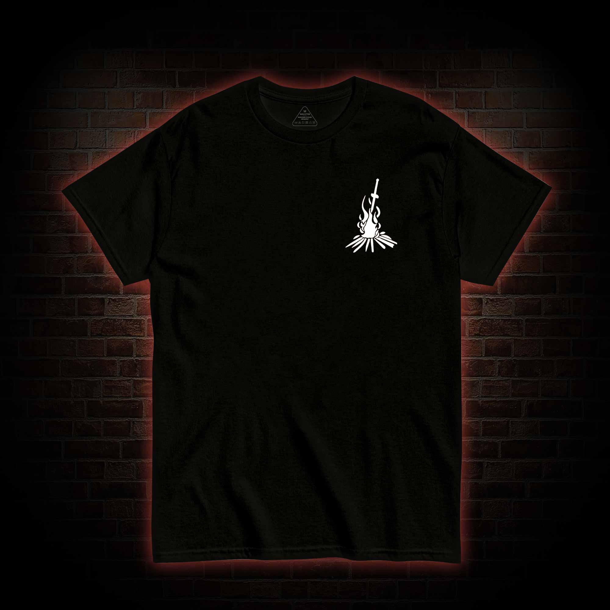 Onion Knight Back Print T-Shirt