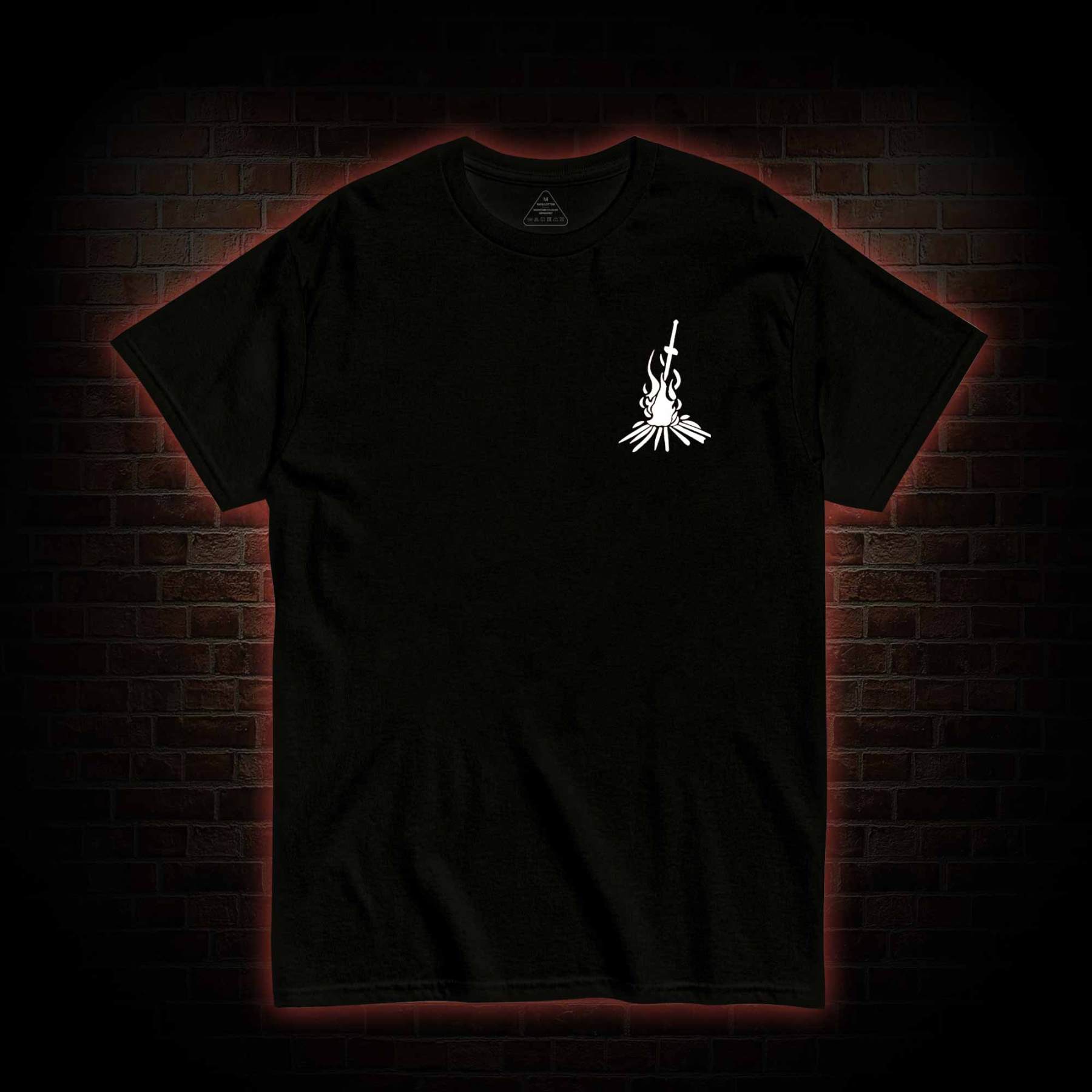 Onion Knight Back Print T-Shirt