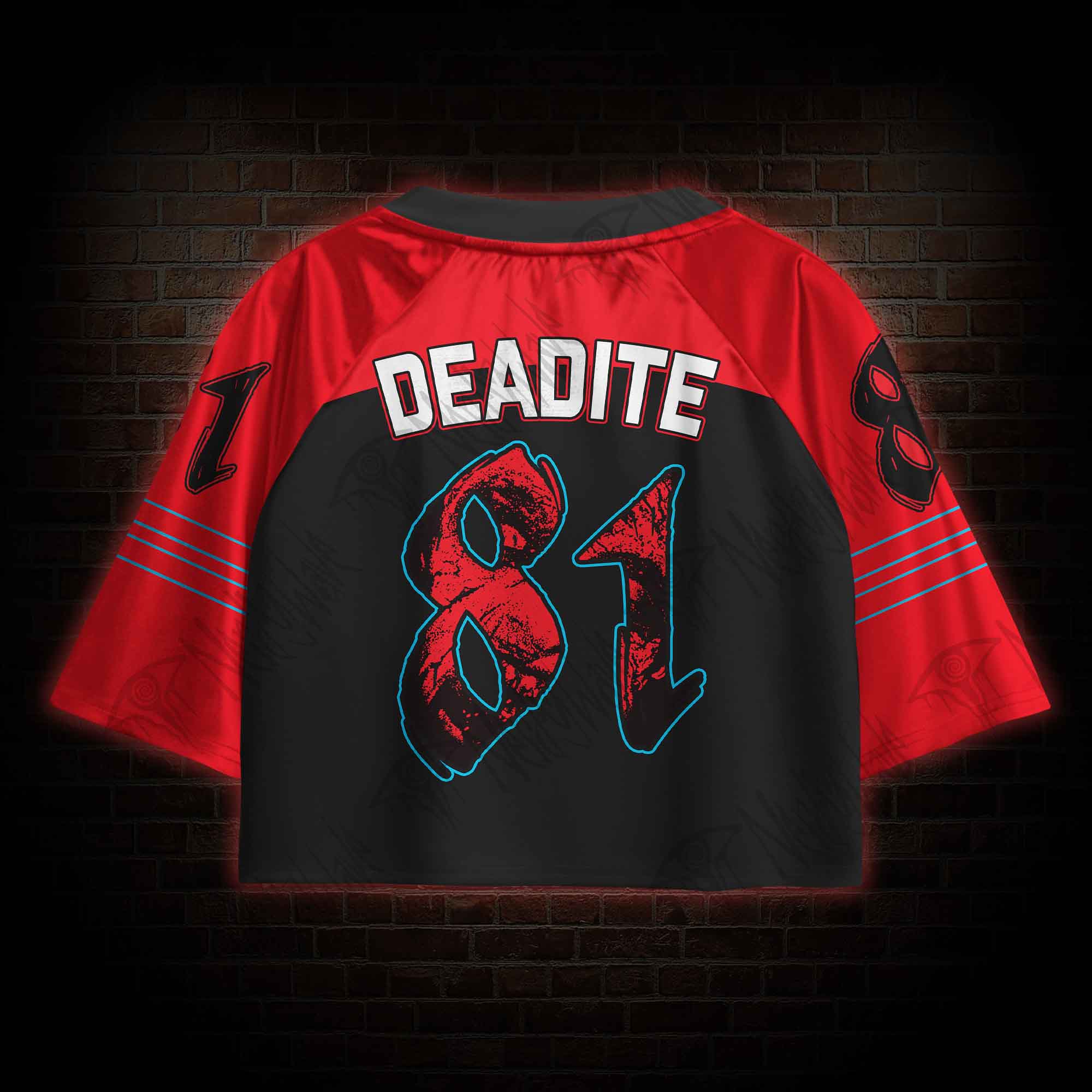 Deadite Crop Sports Jersey