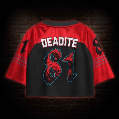 Deadite Crop Sports Jersey