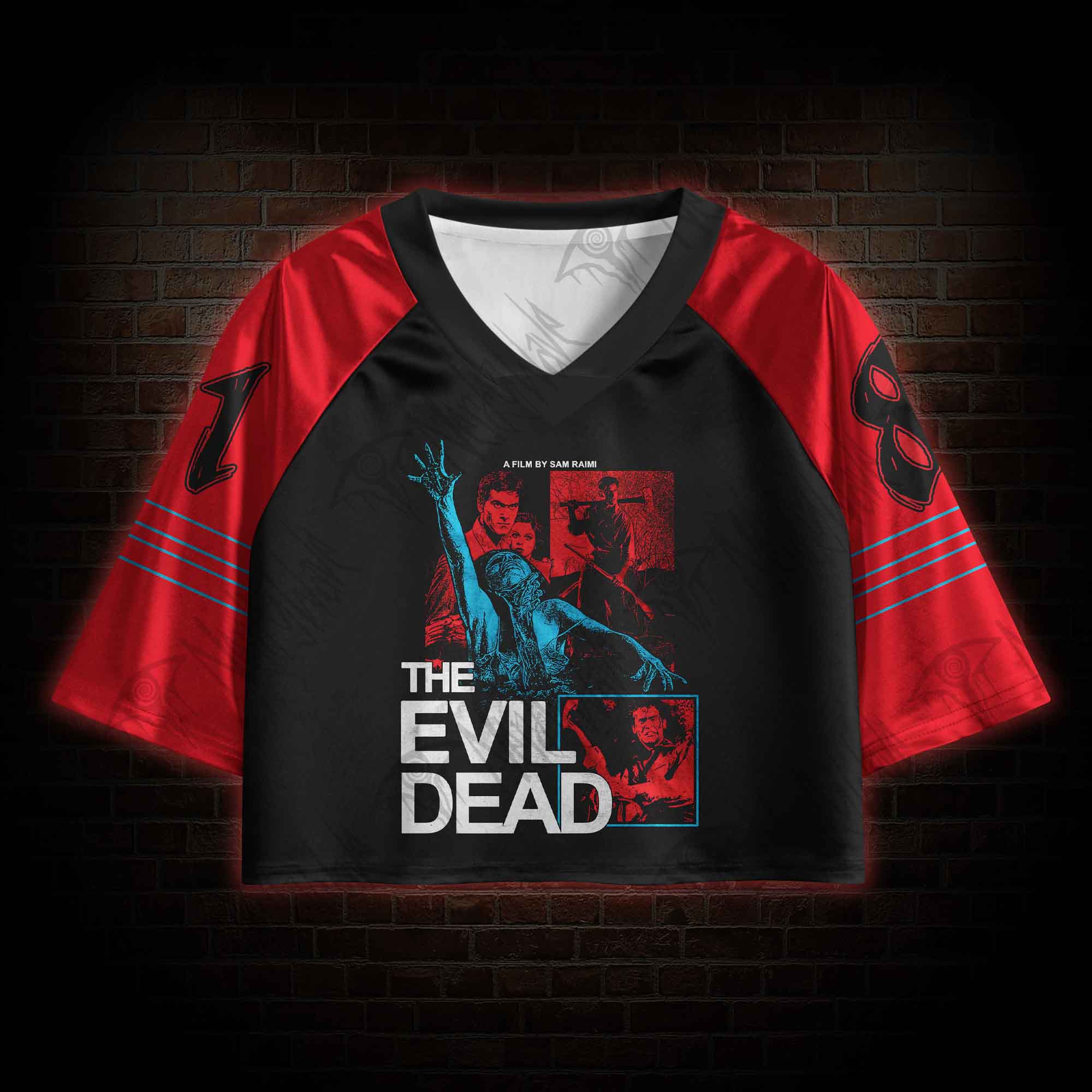 Deadite Crop Sports Jersey