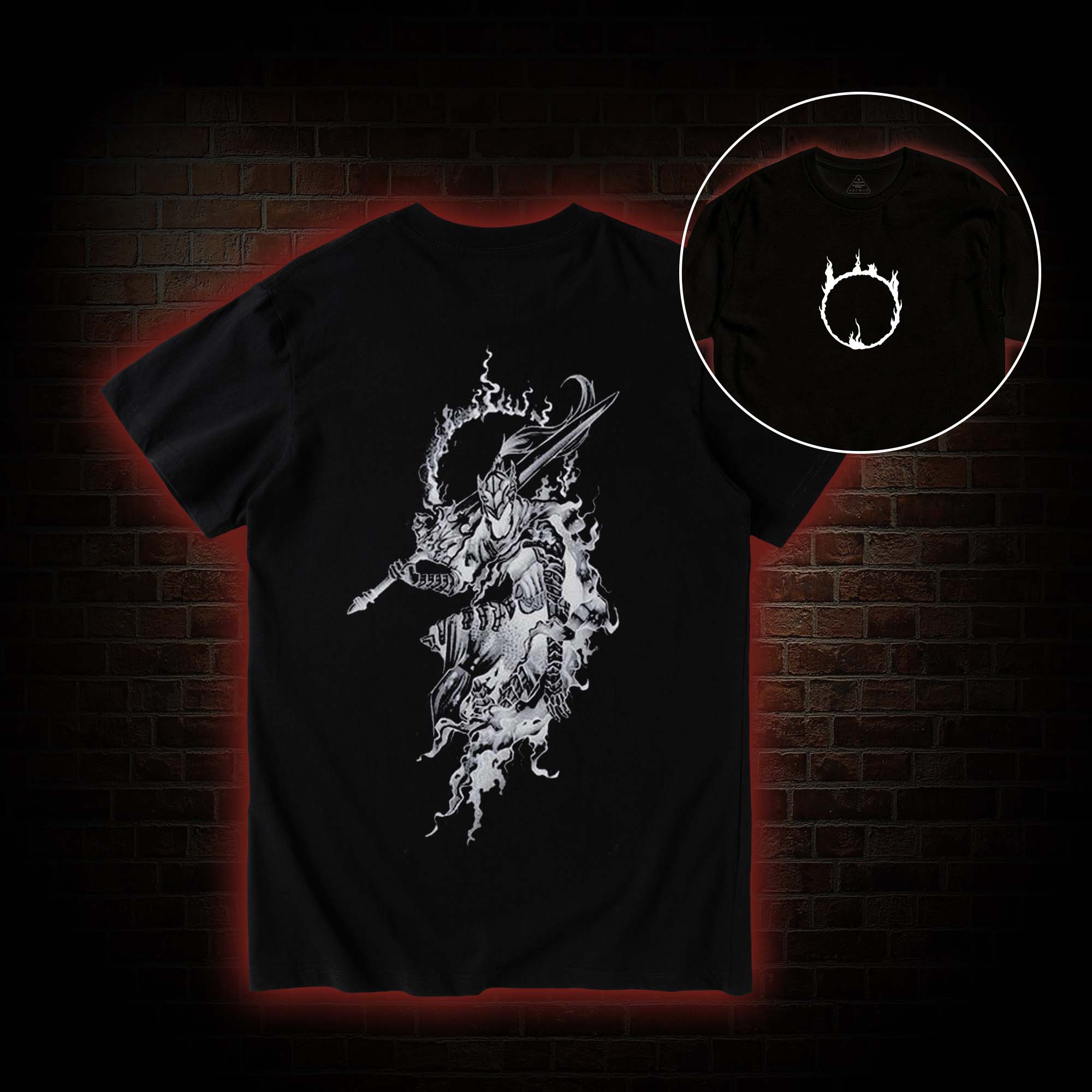 2525 Back Print T-Shirt