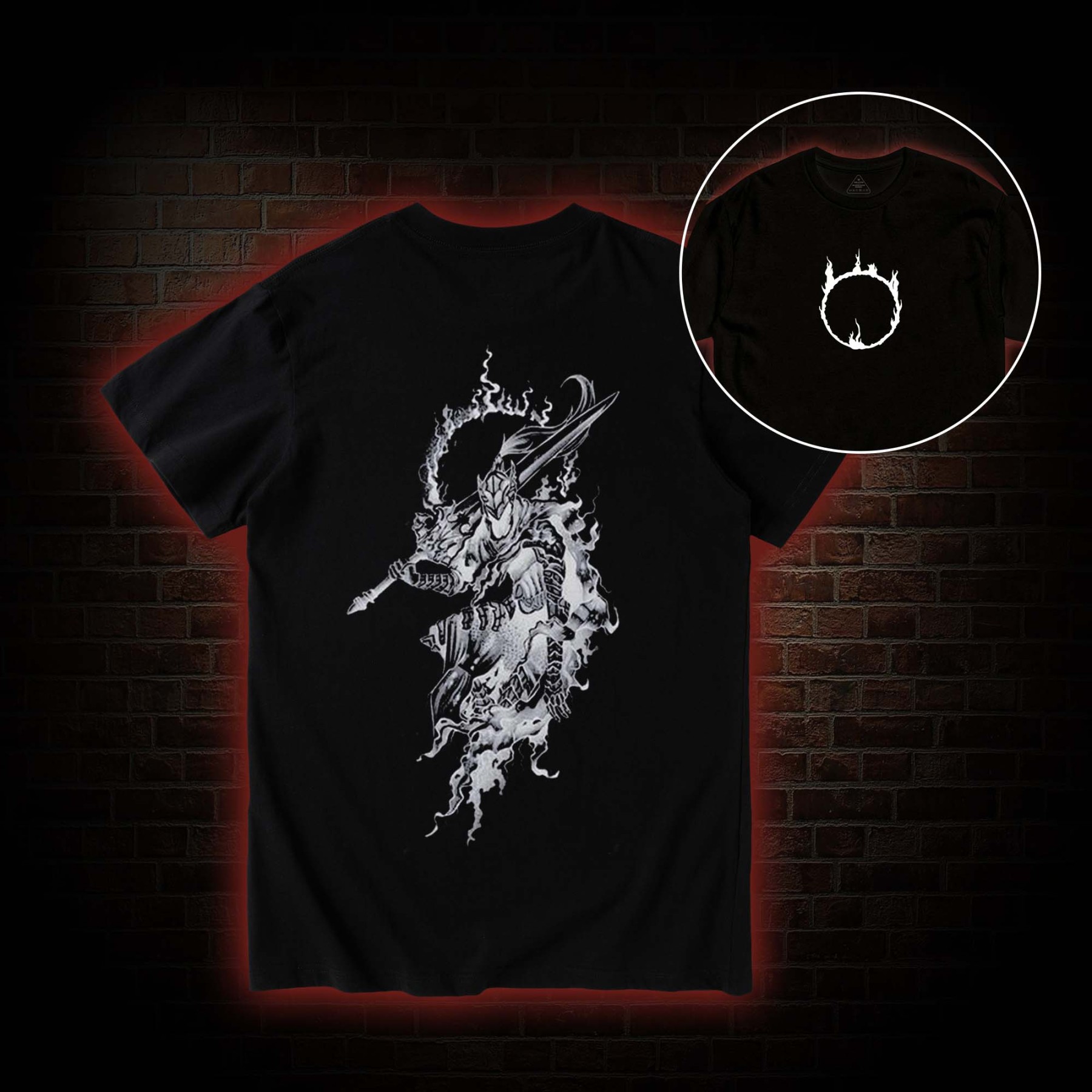 2525 Back Print T-Shirt