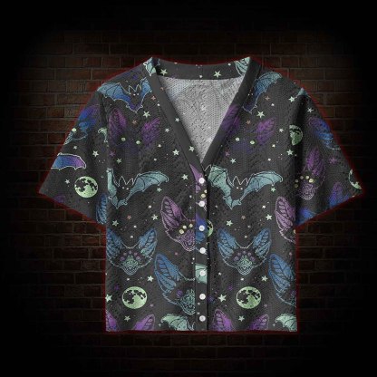 Bats Pointelle Cardigan