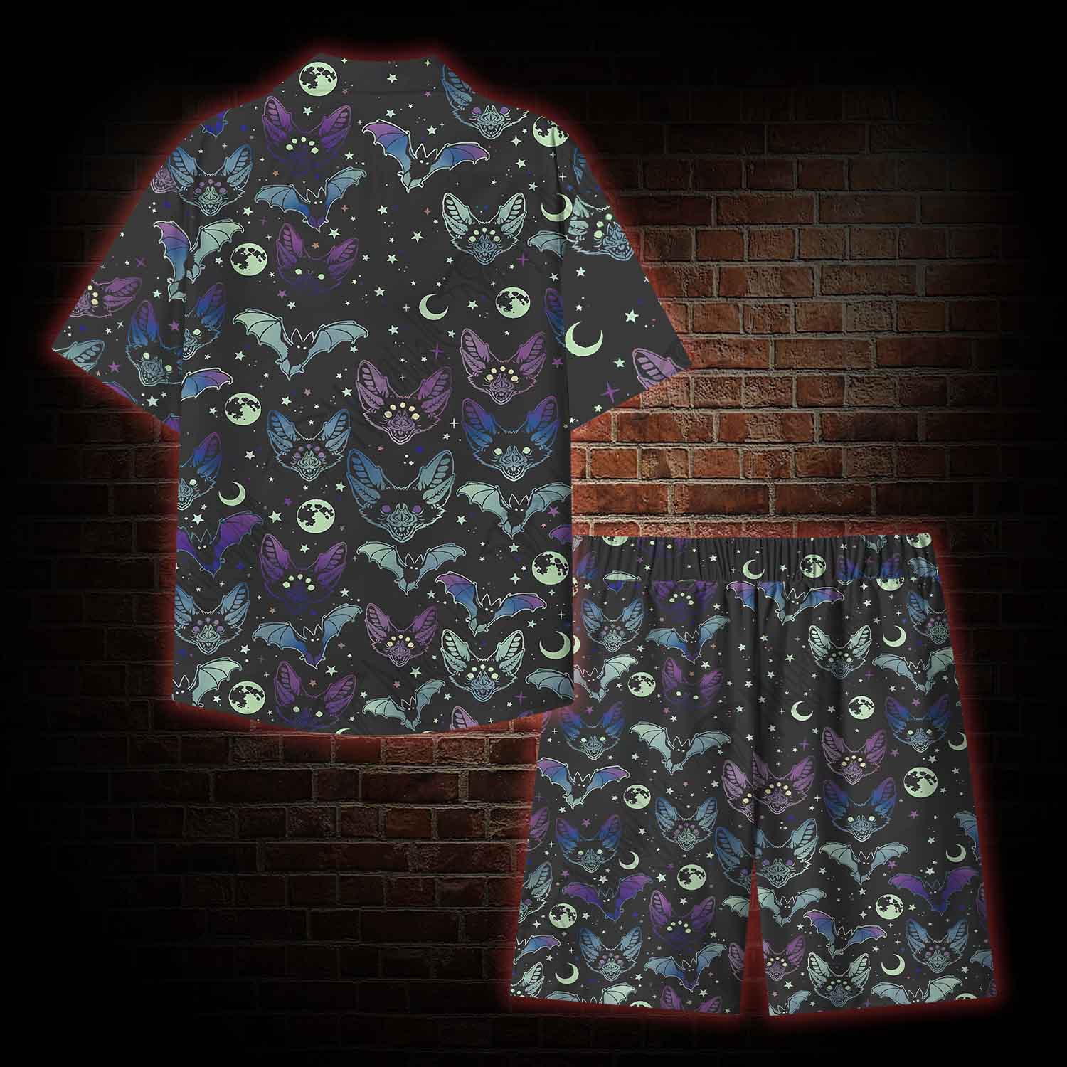  Bats Lightweight Hawaiian Shirt