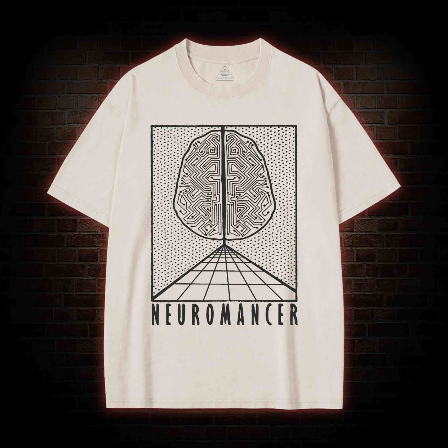 Neuromancer Washed T-shirt
