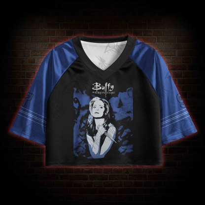 Sunnydale Slayers Crop Sports Jersey