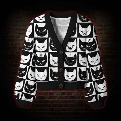 Strange Cat Women's Cardigan Sweater