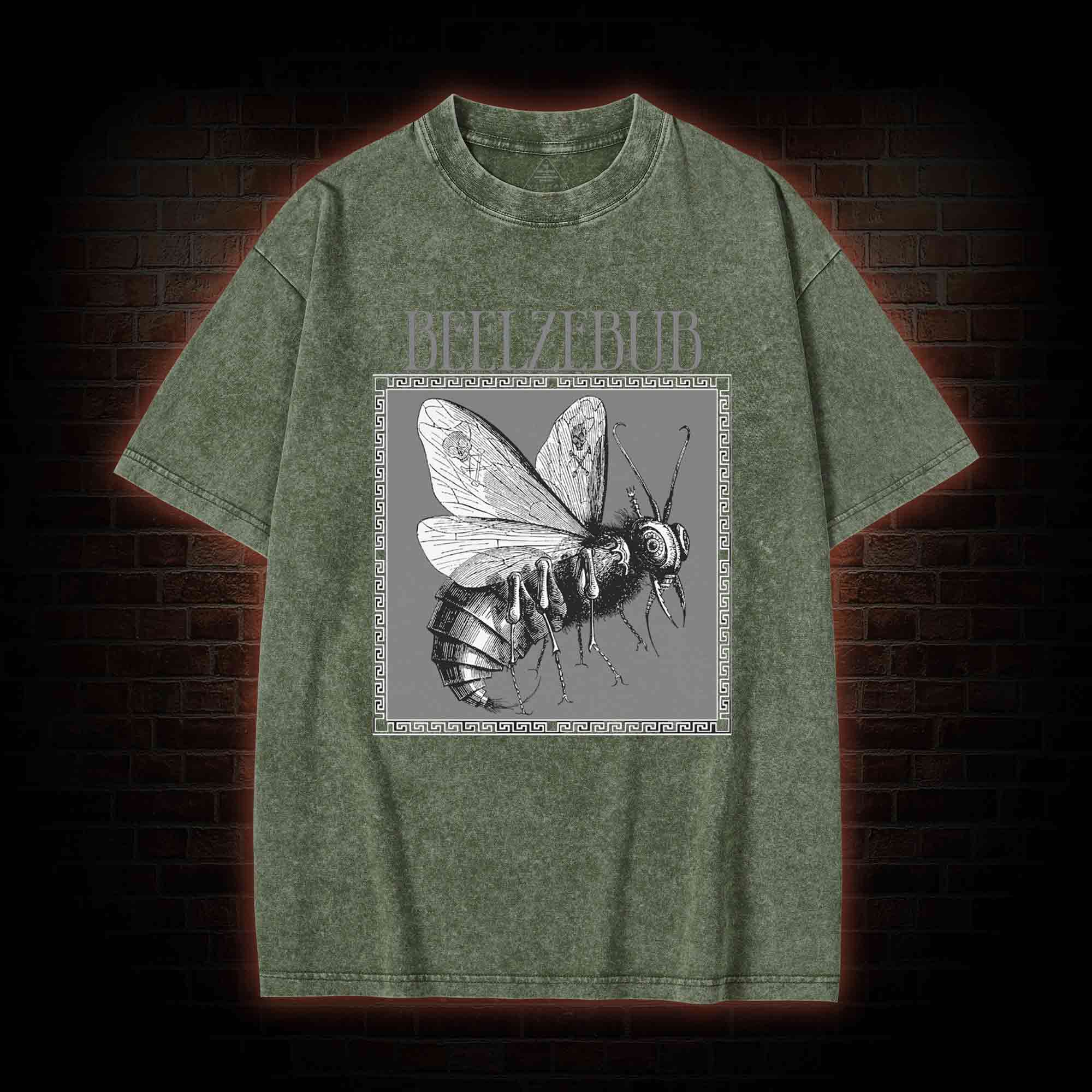 Beelzebub Washed T-shirt
