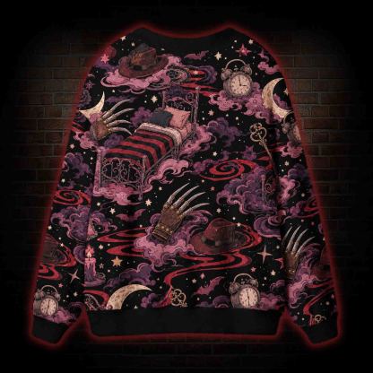 Nightmare Dream Slasher Cardigan Sweater
