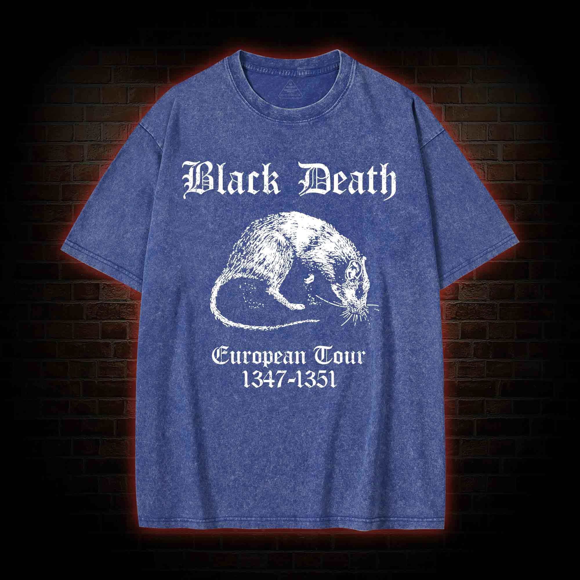 Black Death Washed T-shirt