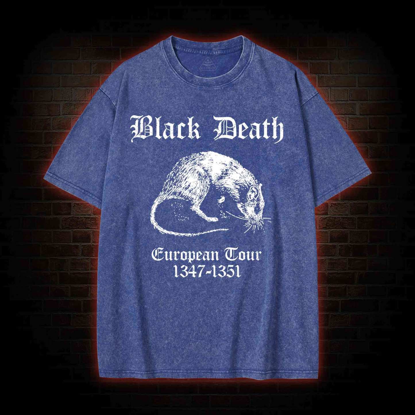 Black Death Washed T-shirt