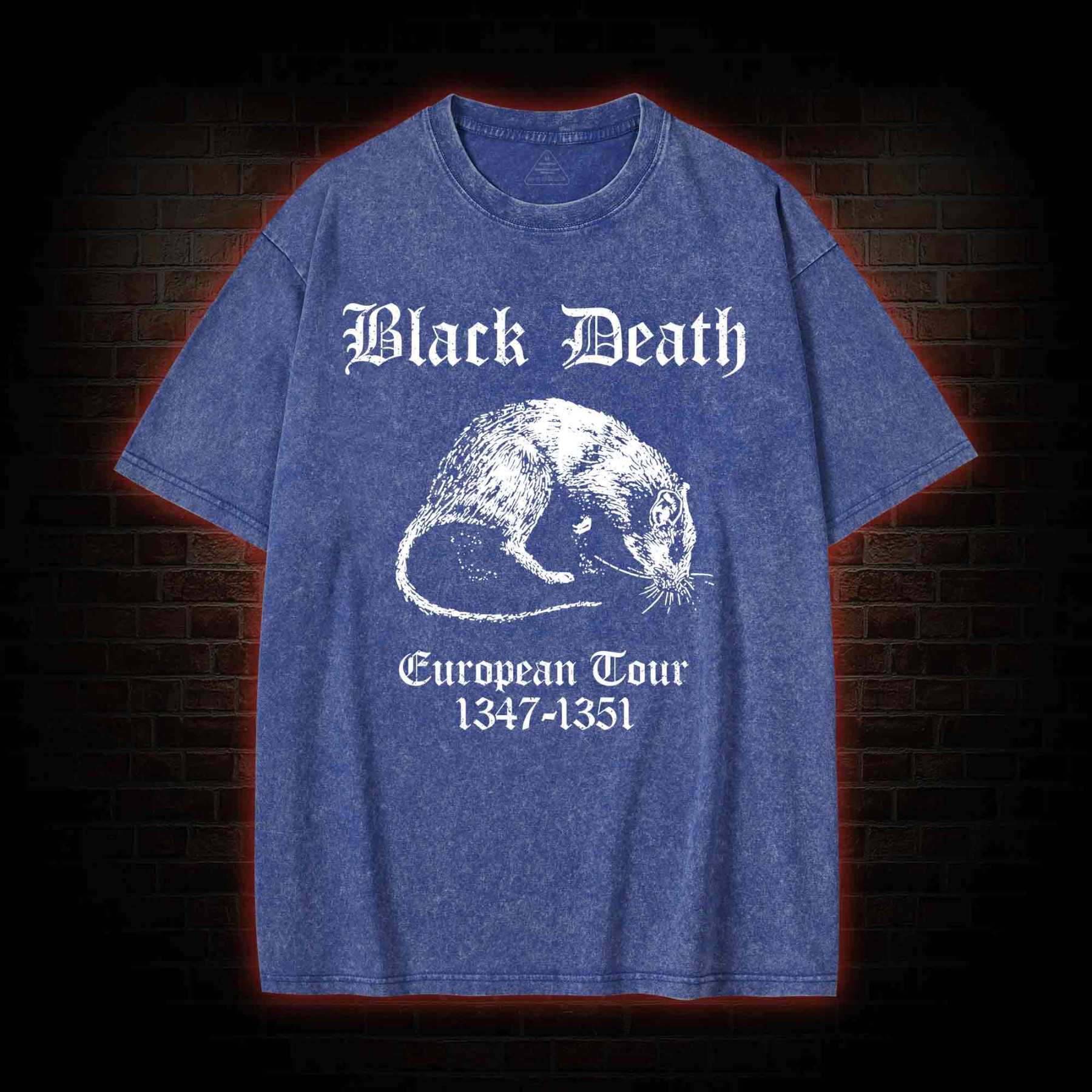 Black Death Washed T-shirt