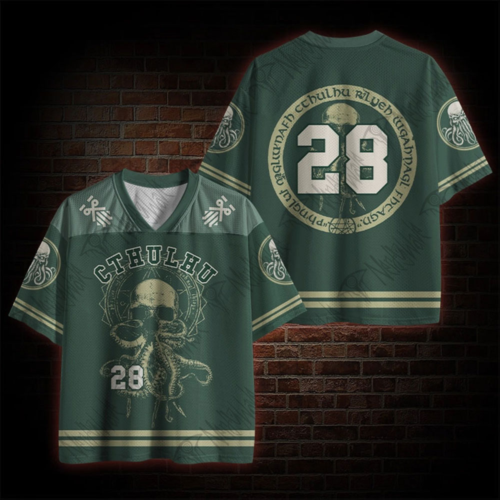 Cthulhu Vintage Mesh Jersey