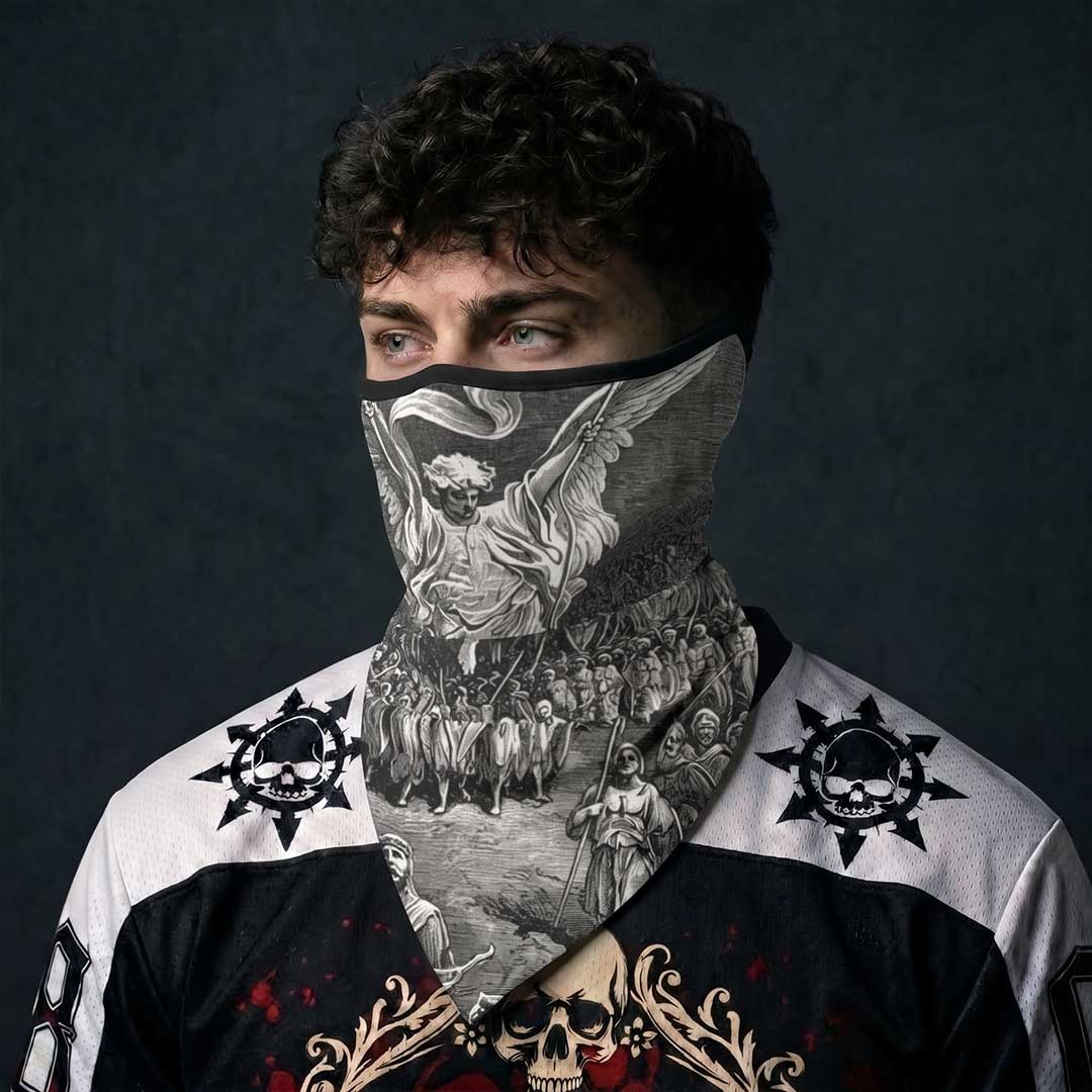 The Road to Jerusalem Mesh Neck Gaiter
