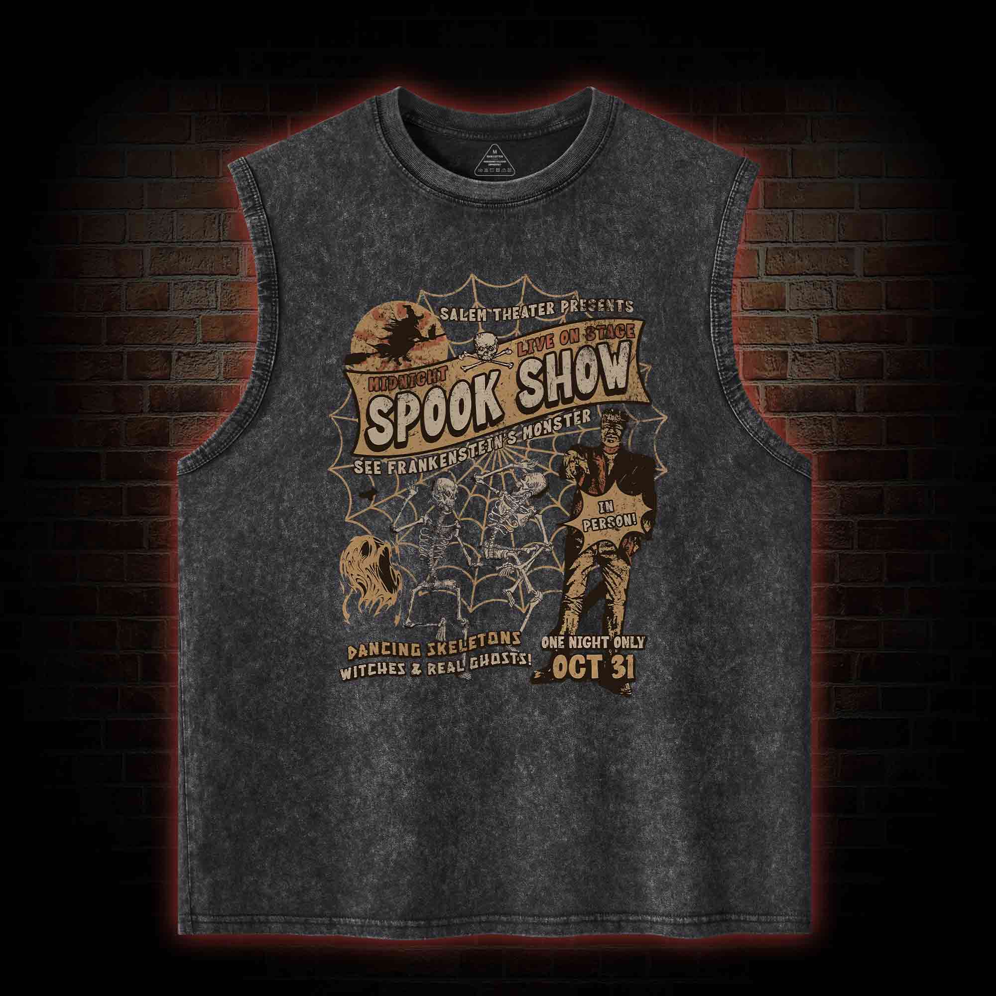 Monster Shows Washed Tank Top