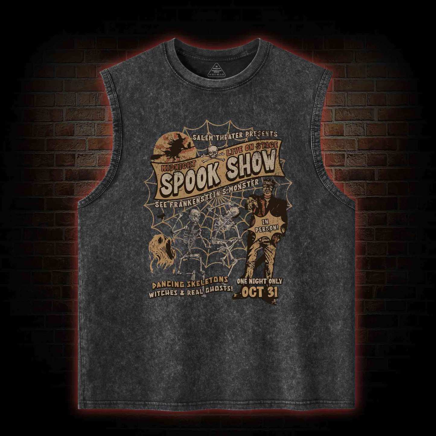 Monster Shows Washed Tank Top