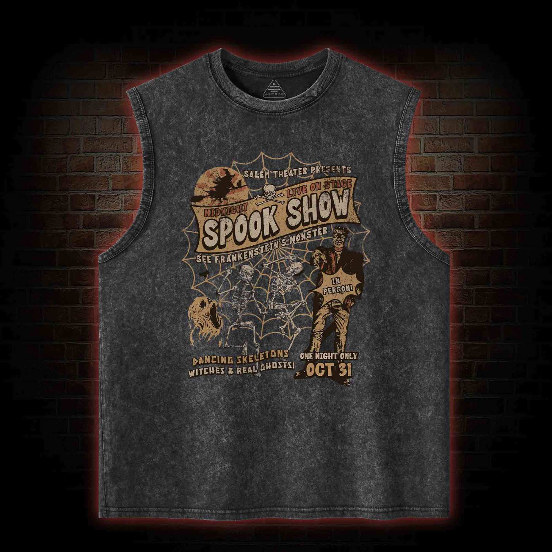 Monster Shows Washed Tank Top