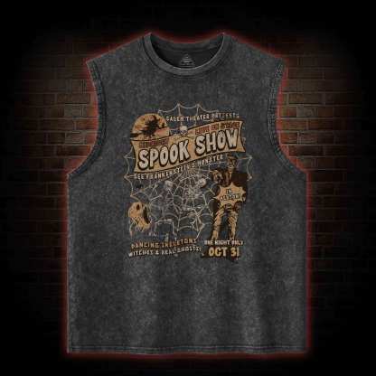 Monster Shows Washed Tank Top