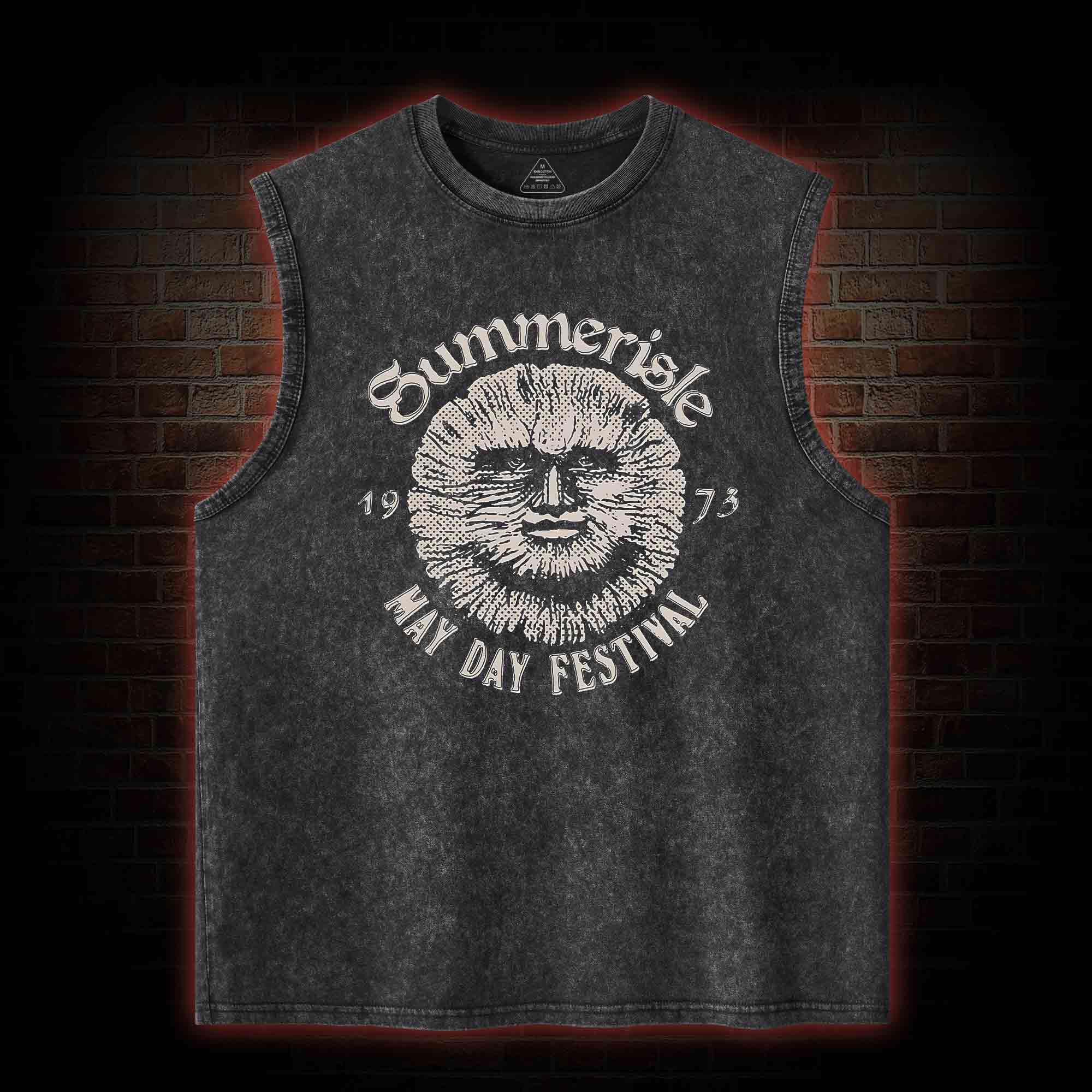 May Day Festival Washed Tank Top