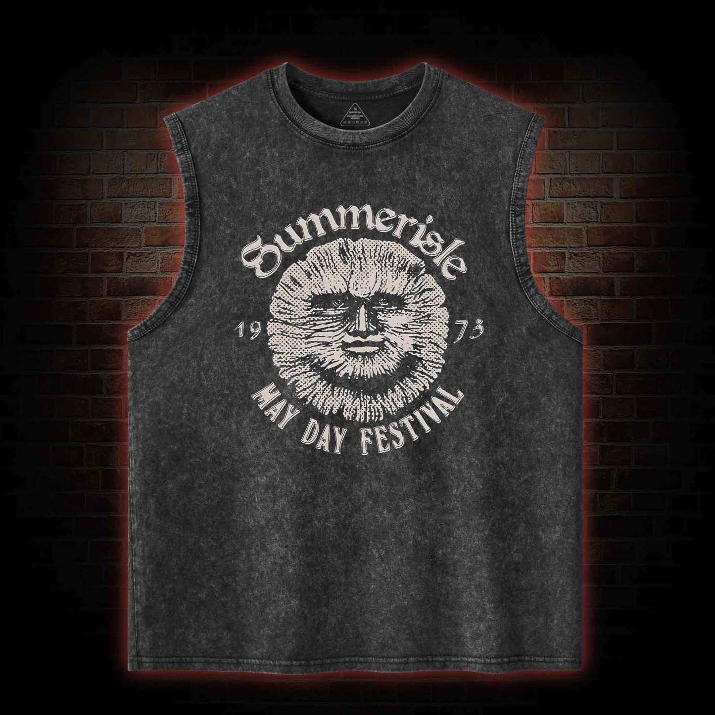 May Day Festival Washed Tank Top