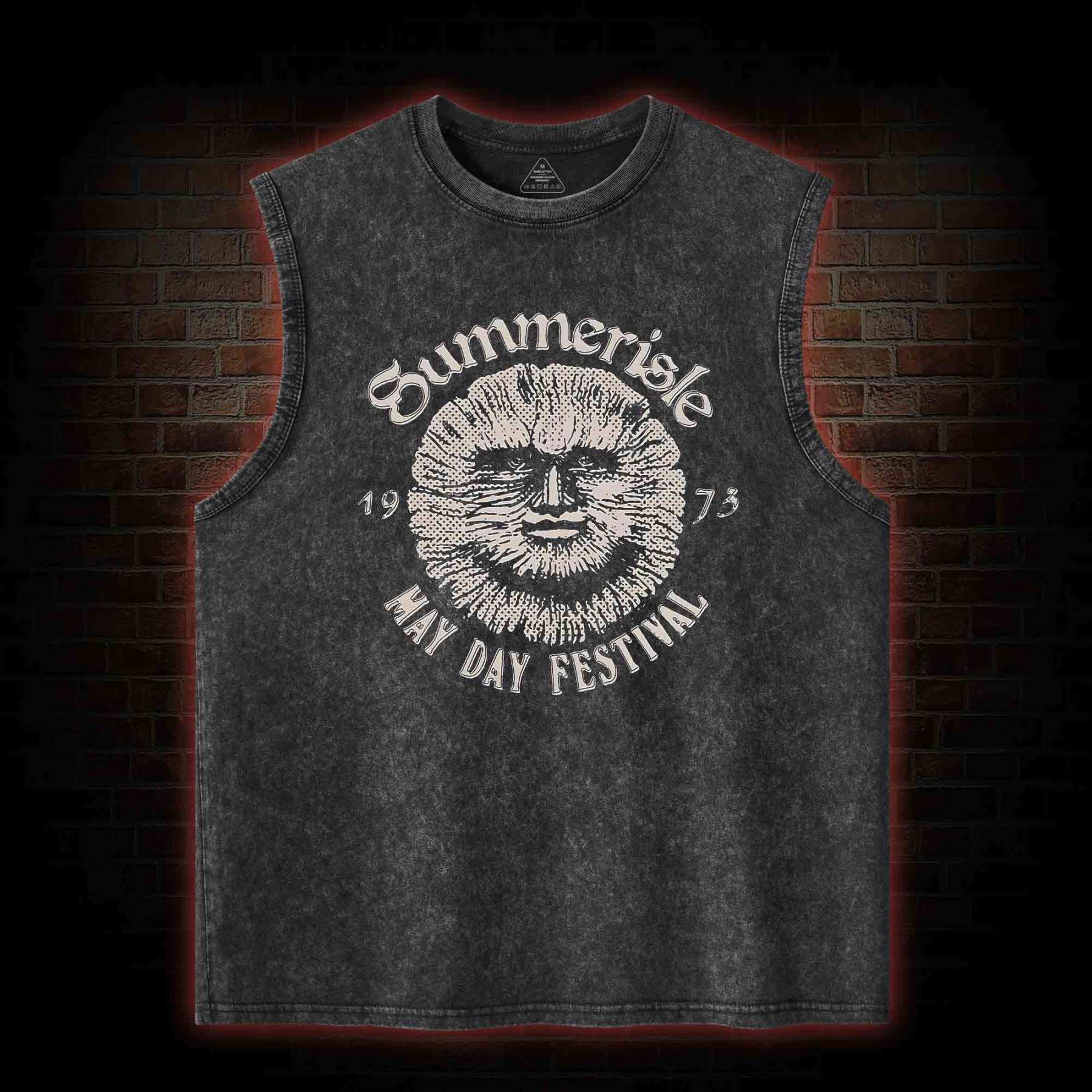 May Day Festival Washed Tank Top