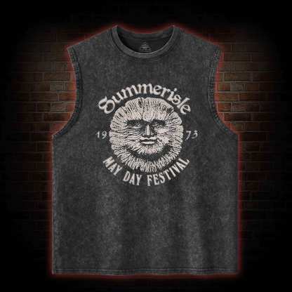 May Day Festival Washed Tank Top