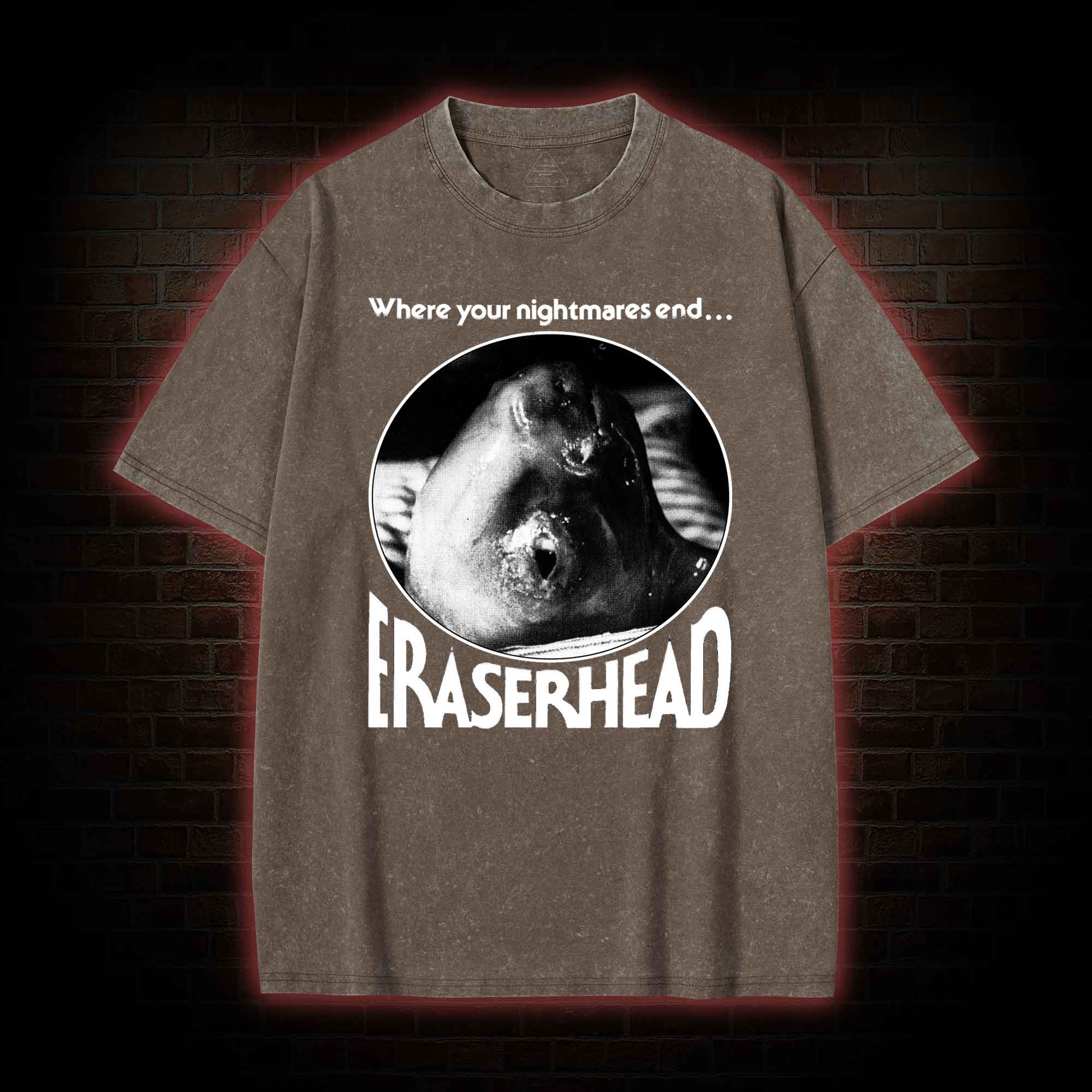 Eraserhead Baby Washed T-shirt